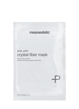 Mặt nạ dưỡng ẩm, tái tạo làn da Mesoestetic Post-peel Crystal Fiber Mask